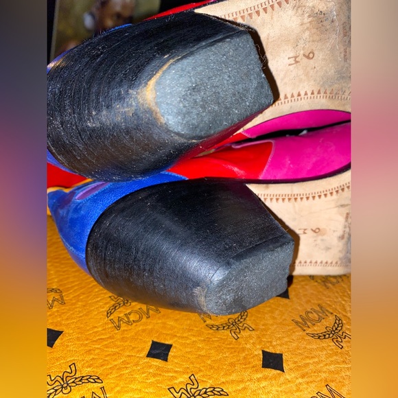 VTG VIBRANT WESTERN🤠BOOTS, 9 - Picture 11 of 16